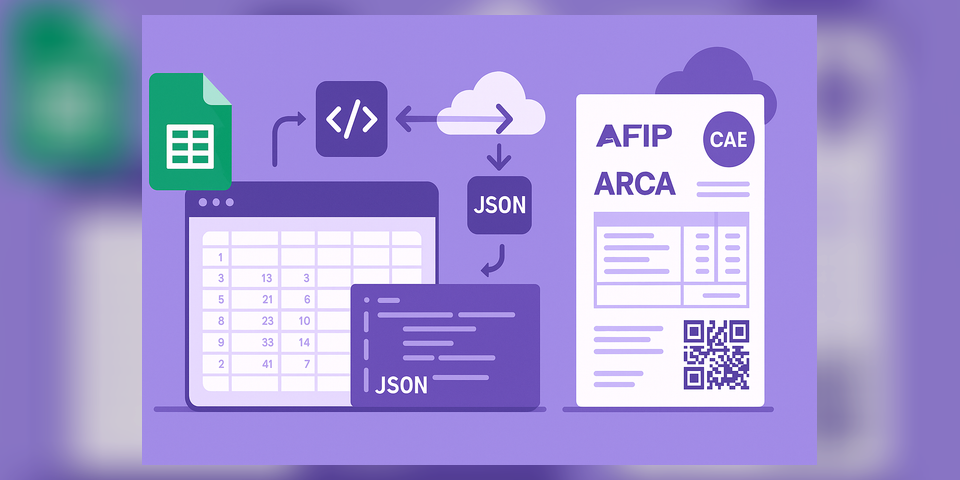 Crear Factura Electrónica de ARCA en Google Sheets