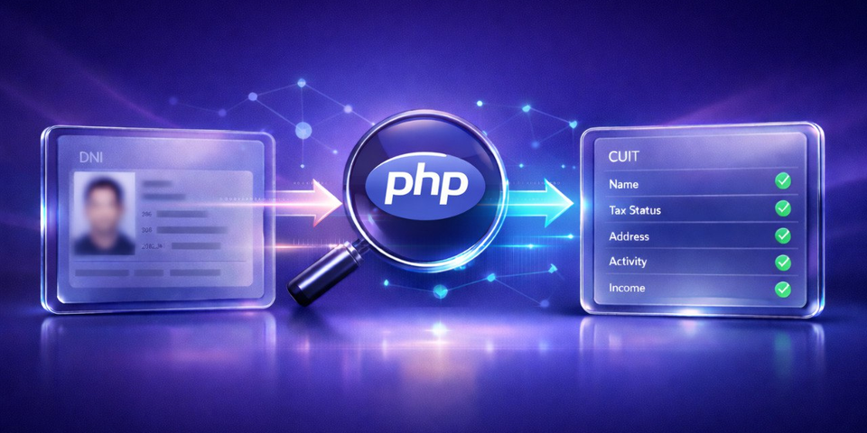 Obtener información de un DNI con PHP