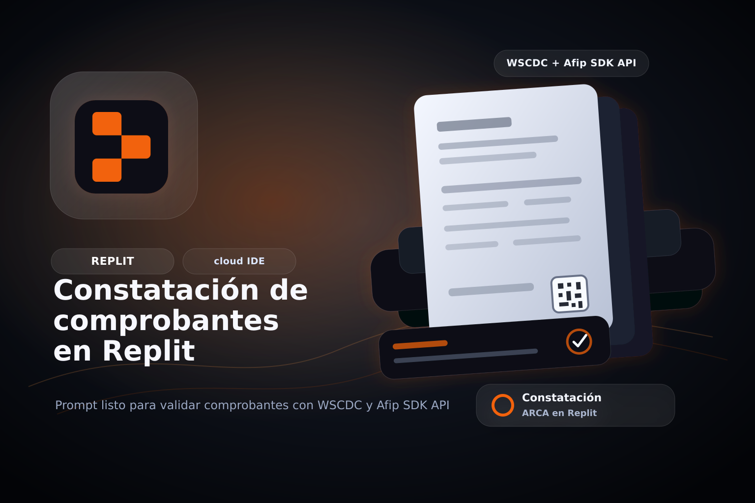 Realizar constatación de comprobantes de ARCA en Replit