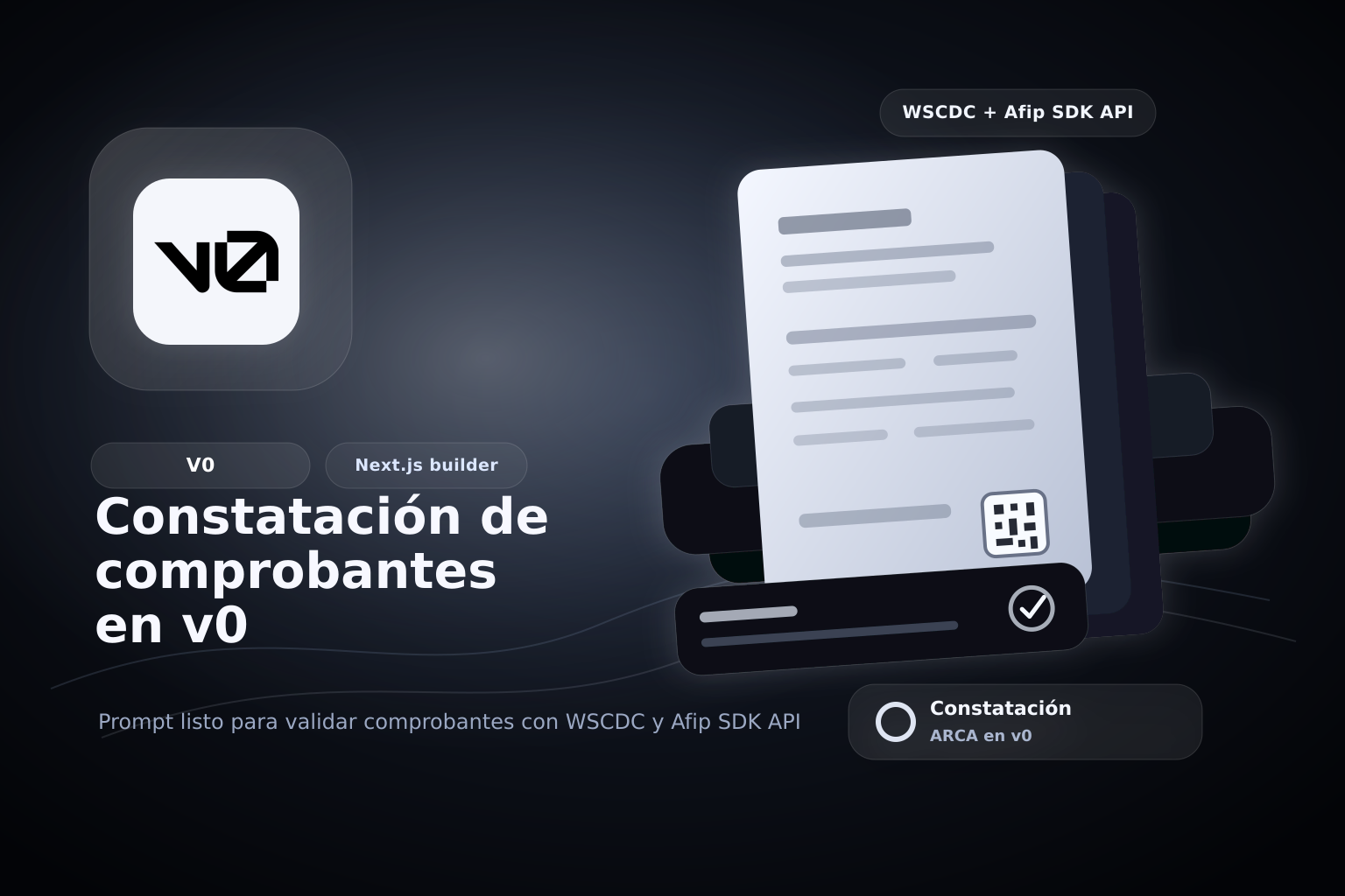 Realizar constatación de comprobantes de ARCA en v0