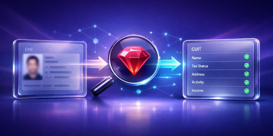 Obtener información de un DNI con Ruby